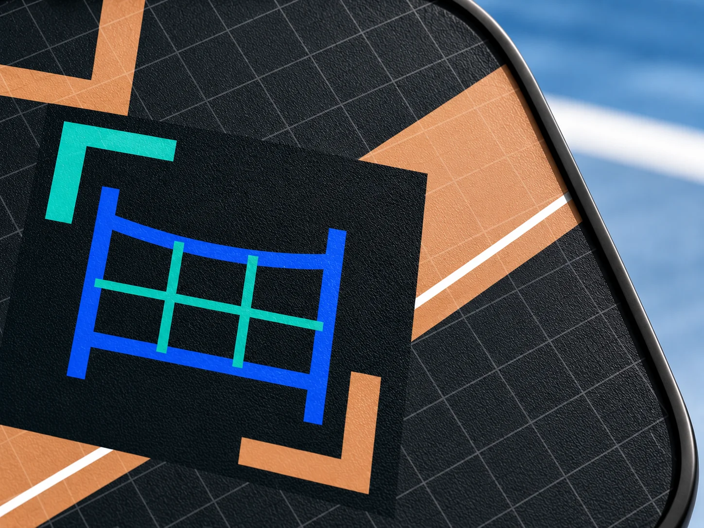 Netside Foam face detail, illustrated design rendering